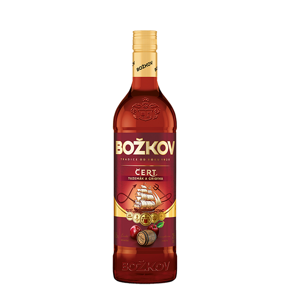 detail Čert Božkov 25% 1l