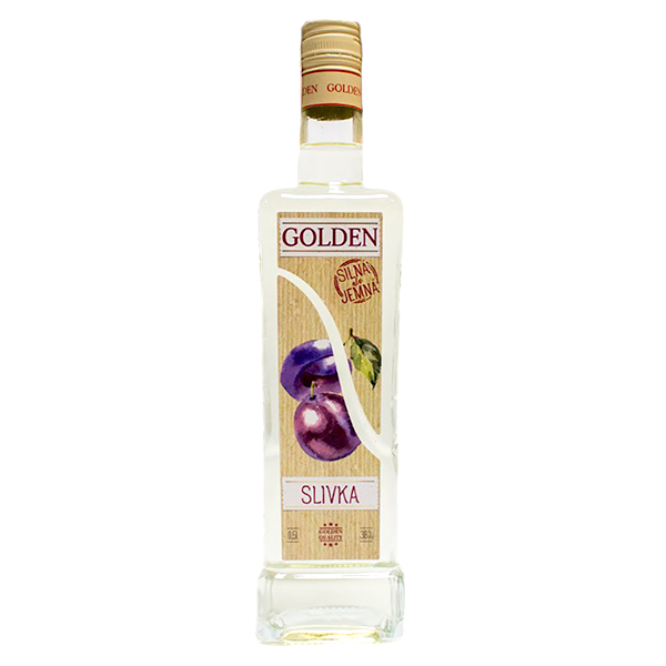 detail Golden slivka 38% 0,5l