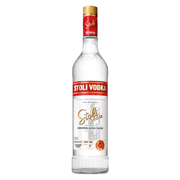 detail Stoli vodka 40% 1l