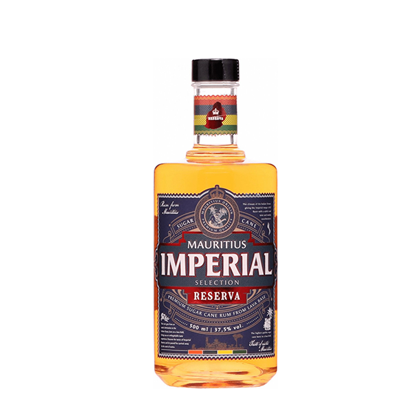detail Rum Mauritius Imperial Reserva 37,5% 0,5l