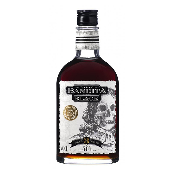 detail Rum Bandita Black 50% 0,7l /Panama/