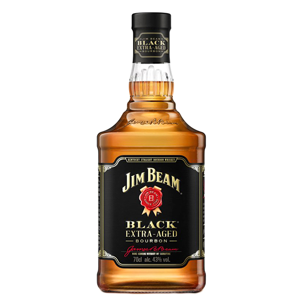 detail Jim Beam Black 43% 0,7l