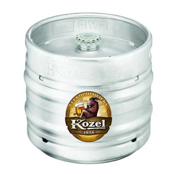 detail Pivo Kozel 11° 30l sud KEG