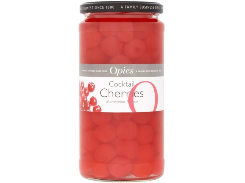detail Koktejlové třešně červené 1150g Maraschino