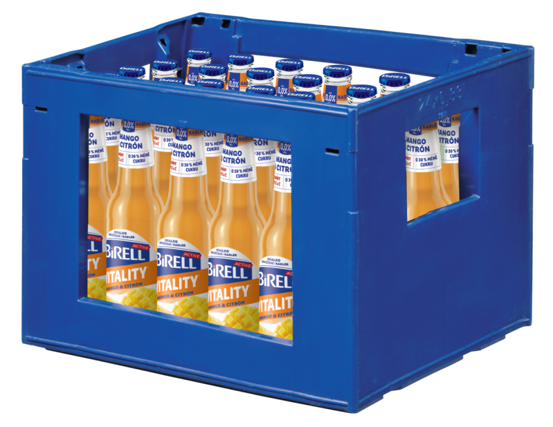 detail Pivo Birell Mango Active 0,33l sklo x 24 ks