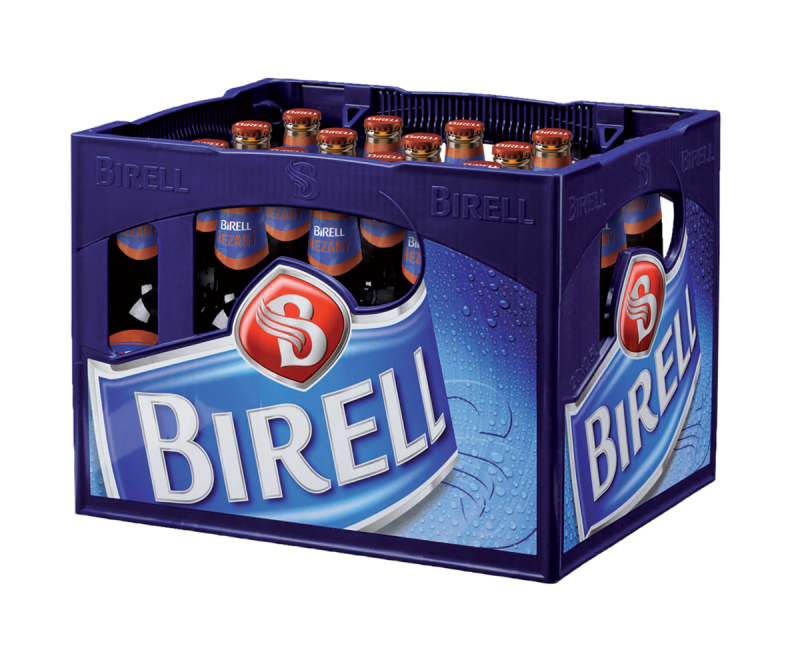 detail Pivo Birell řezaný 0,5l sklo x 20 ks