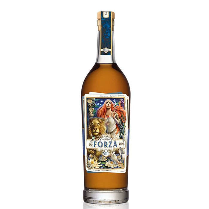 detail Rum La Forza 47% 0,7l