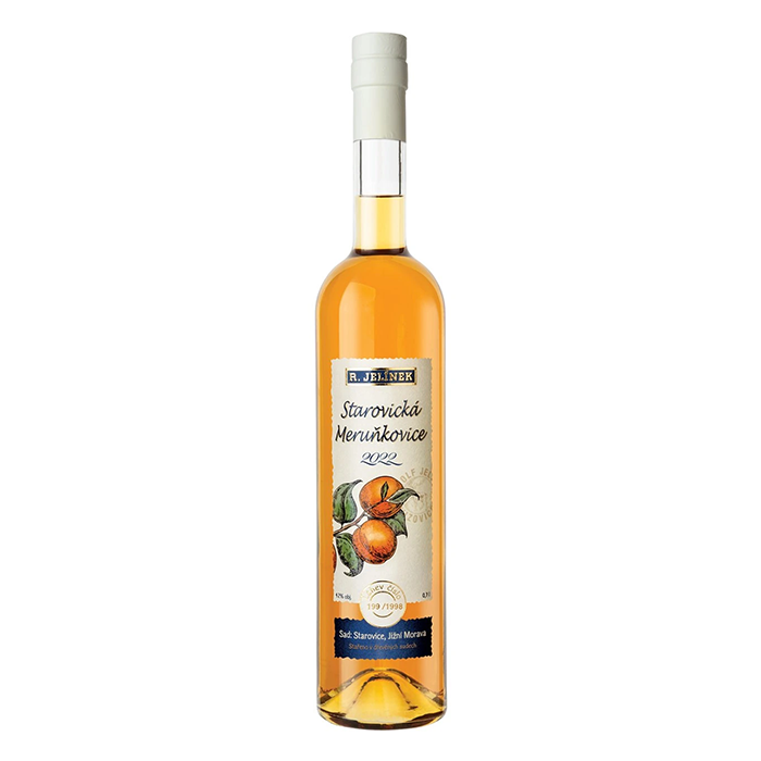 detail Starovická Meruňkovice 2022 42% 0,7l /Jelínek/