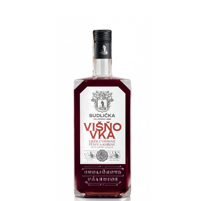 detail Sudlička Višňovka 25% 0,7l