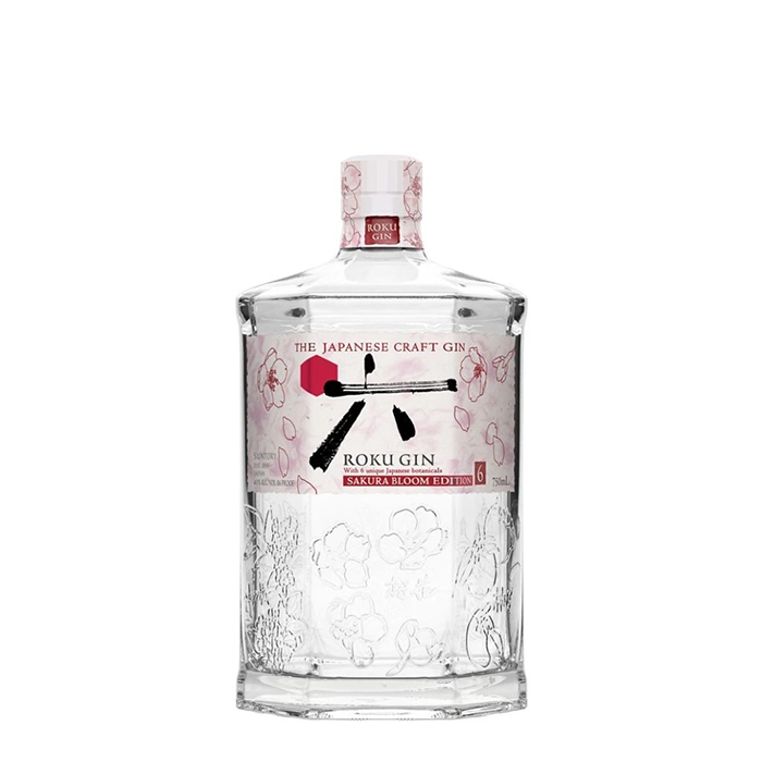 detail Gin Roku Sakura Bloom 43% 0,7l