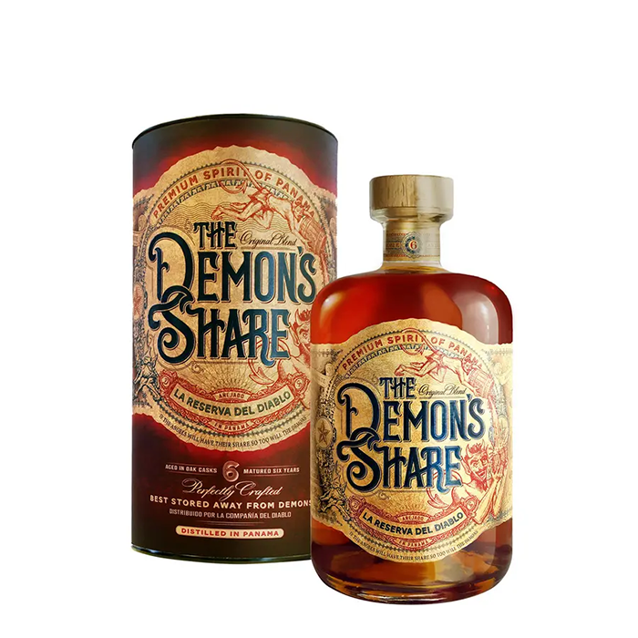 detail Rum Demon´s Share 12yo 41% 0,7l /Panama/
