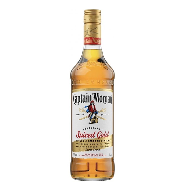 detail Rum Captain Morgan Spiced Gold 35% 1l /Jamajka/