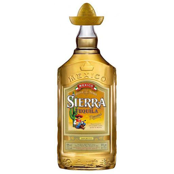 detail Tequila Sierra Reposado 38% 1l