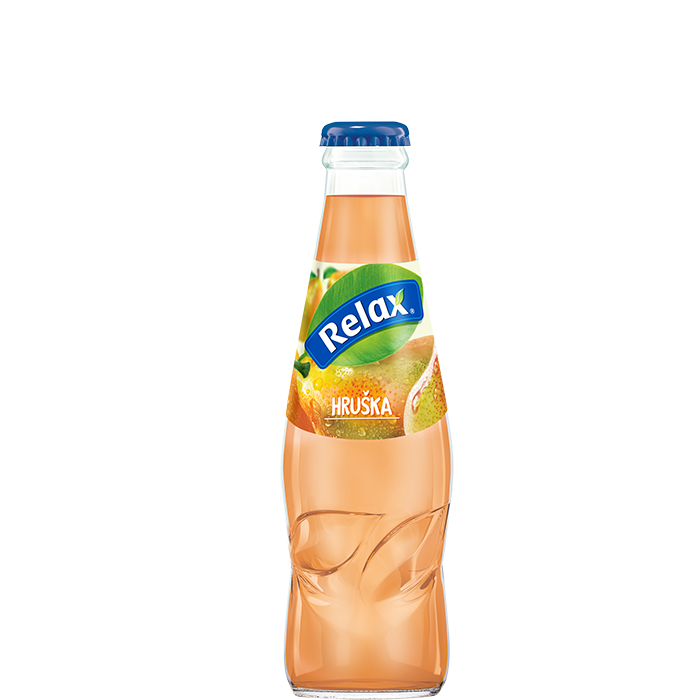 detail Relax hruška 0,2l sklo x 15 ks