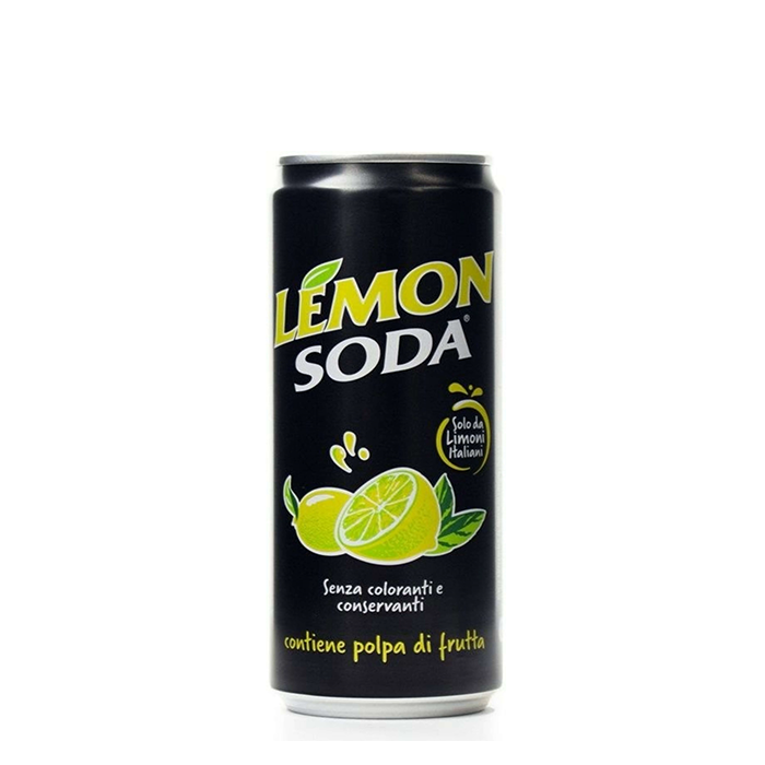 detail Crodo Lemon soda 330ml plech /Itálie/