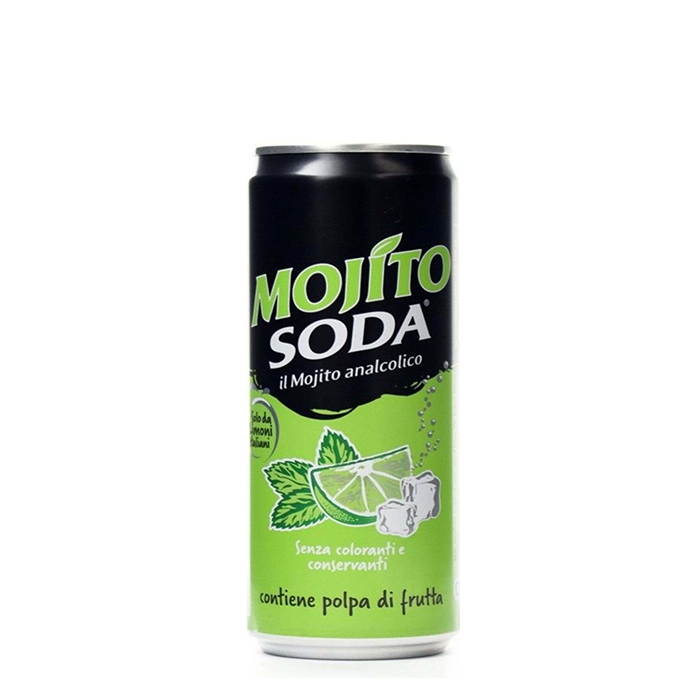 detail Crodo Mojito soda 330ml plech /Itálie/