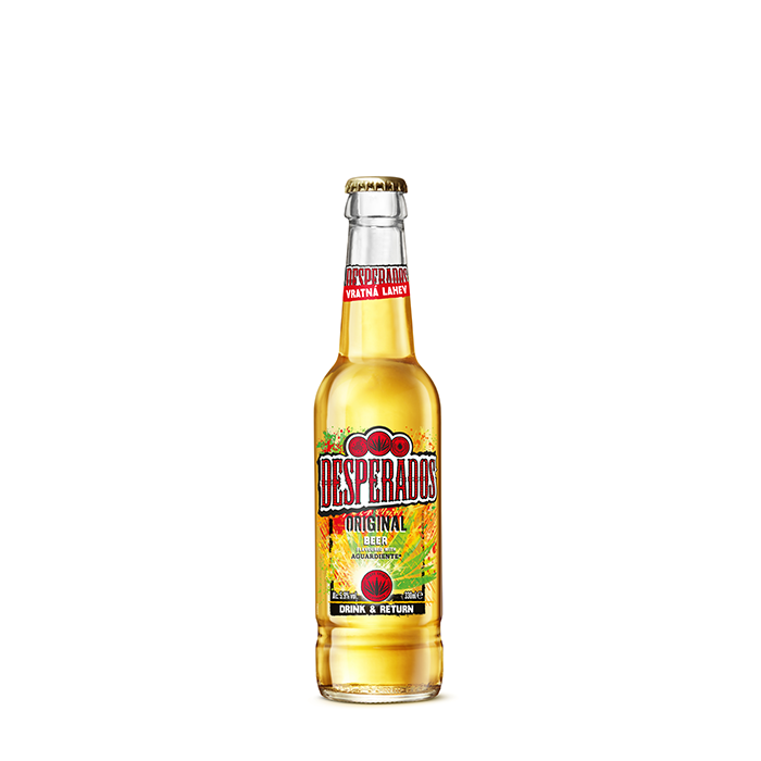 detail Desperados 5,9% 0,33l sklo x 24 ks