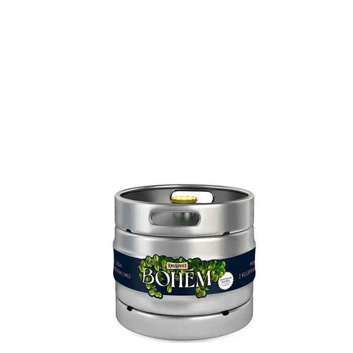 detail Pivo Krušovice Bohém 15l KEG