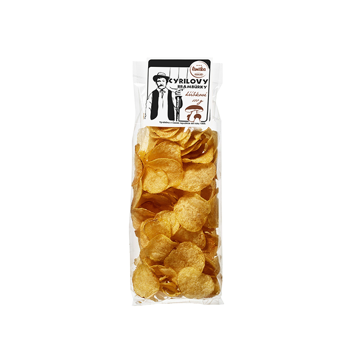 detail Cyrilovy brambůrky hříbkové 100g
