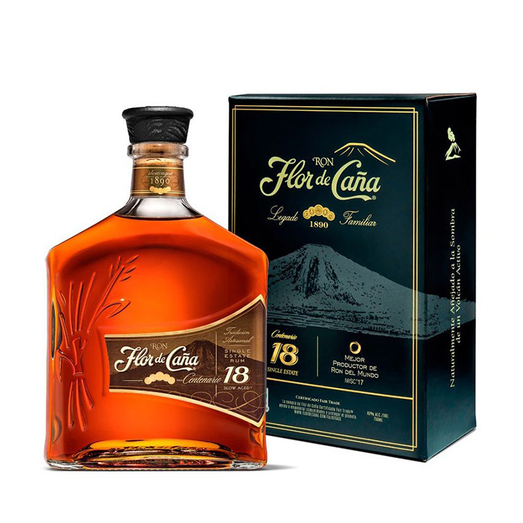 detail Rum Flor de Cana 18yo 40% 0,7l /Nikaragua/