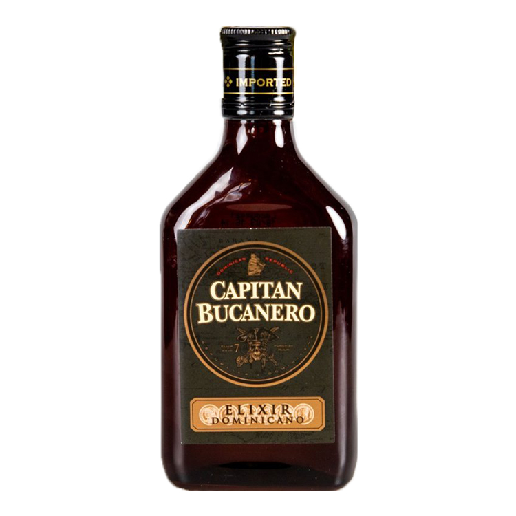 detail Rum Capitan Bucanero Elixír 34% 0,2l