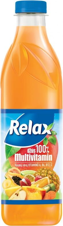 detail Relax multivitamin 100% 0,3l PET x 12 ks
