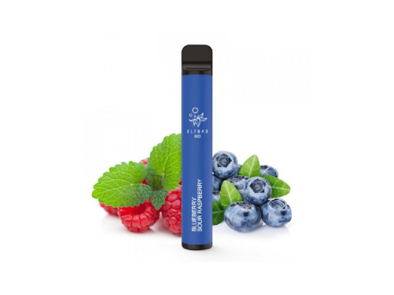 detail Elf Bar Blueberry Sour Raspberry 600