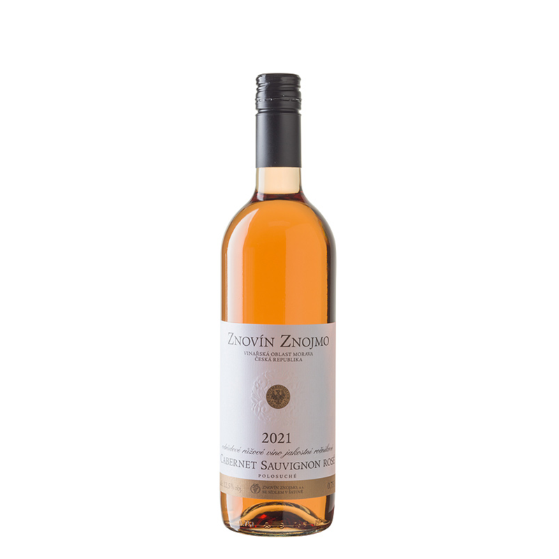 detail Cabernet sauvignon rosé 2021 polosuché jakostní 0,75l / Znovín /