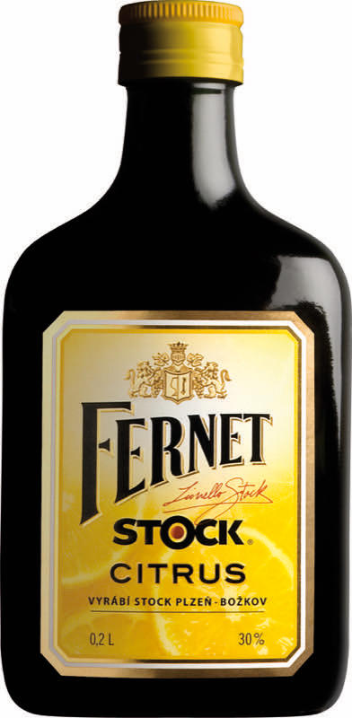 detail Fernet Stock Citrus 30% 0,2l