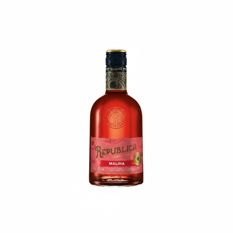 detail Rum Republica Malina 20% 0,7l