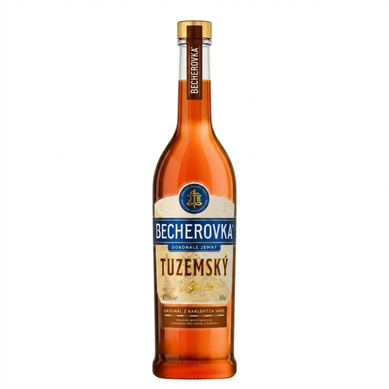 detail Becherovka Tuzemák 37,5% 0,5l