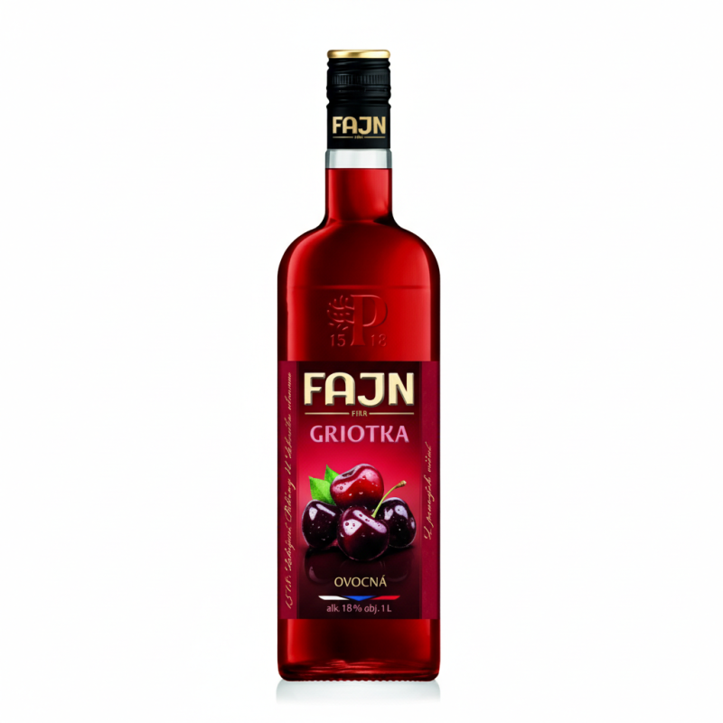 detail Fajn Griotka 18% 1l