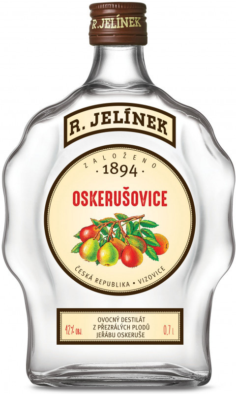 detail Oskerušovice budík 42% 0,7l /Jelínek/