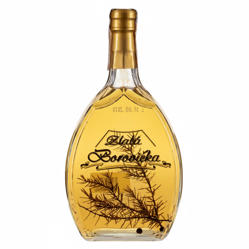 detail Cassovia zlatá borovička 40% 0,7l