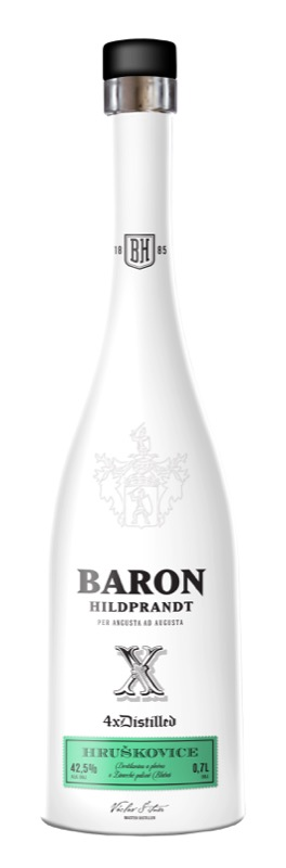 detail Baron Hildprandt hruškovice 4x destilovaná 42,5% 0,7l
