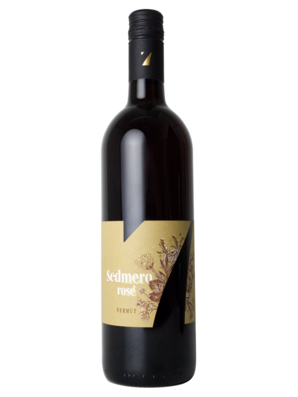 detail Sedmero Rosé Vermut 18% 0,7l