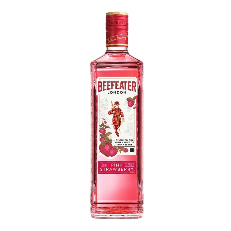 detail Gin Beefeater Pink 37,5% 0,7l