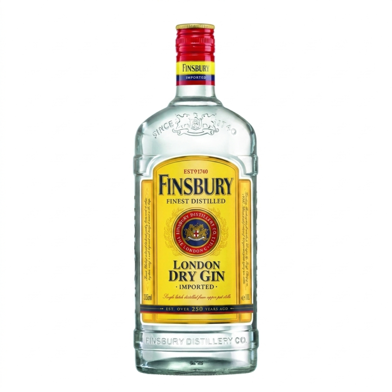 detail Gin Finsbury 37,5% 1l
