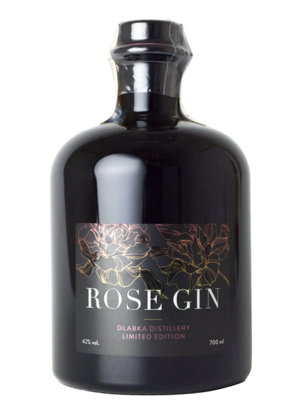 detail Gin Rosé Dlabka 42% 0,7l