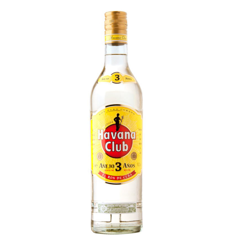 detail Rum Havana Club Anejo 3yo 37,5% 1l /Kuba/