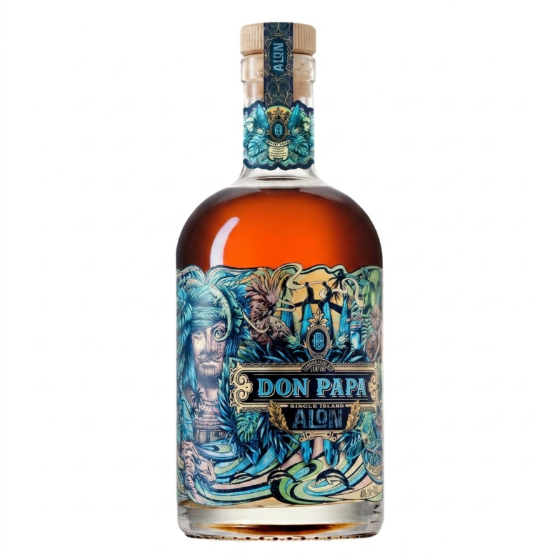 detail Don Papa Alon 40% 0,7l