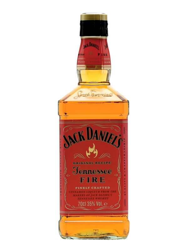 detail Jack Daniel´s Fire 35% 0,7l