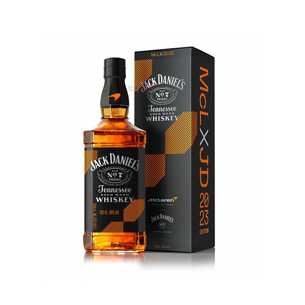 detail Jack Daniel´s McLaren Limited Edition 40% 0,7l