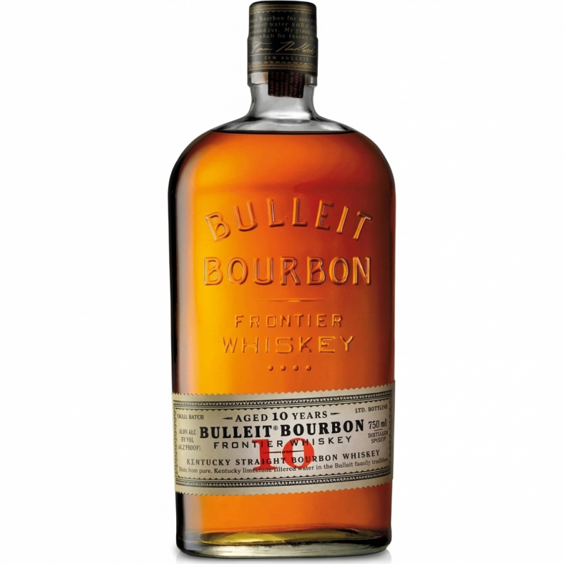 detail Whiskey Bulleit 10yo 45,6% 0,7l