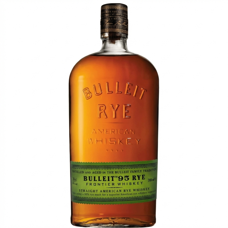 detail Whiskey Bulleit Rye 45% 0,7l