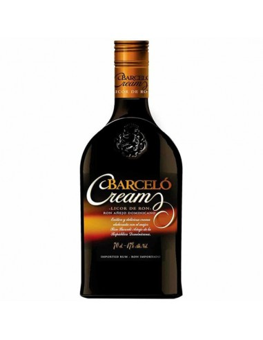 detail Ron Barcelo Cream 17% 0,7l