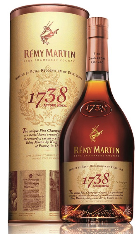 detail Rémy Martin Accord Royal 40% 0,7l