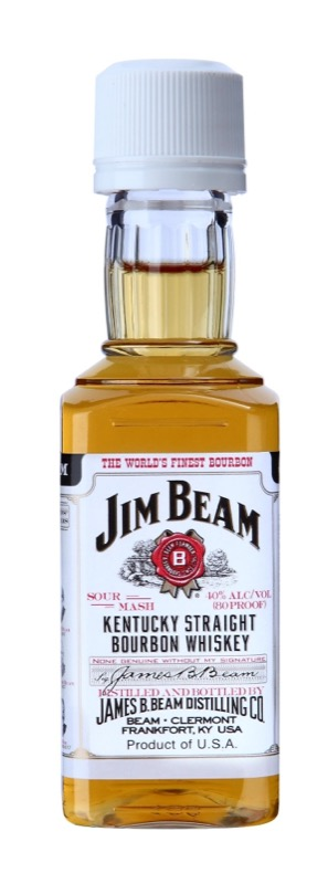 detail Jim Beam 40% 0,05l