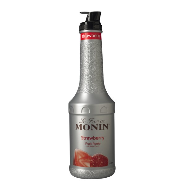 detail Sirup Monin Puree Strawberry 1l