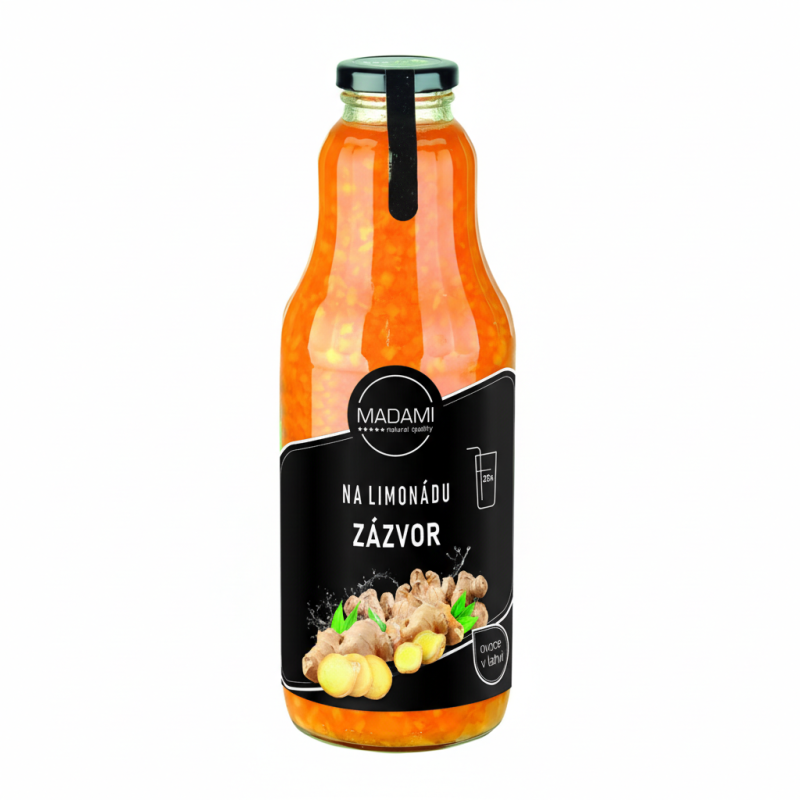 detail MADAMI Zázvor ovoce na limonádu 1l